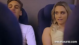 Mia Malkova poprvé s Private: jízda letadlem k zapamatování